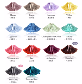 荷兰Dolly tutu裙女童蓬蓬裙