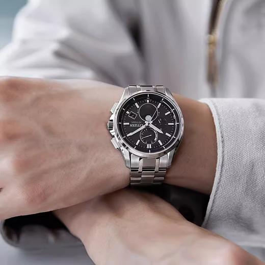 西铁城/CITIZEN光动能电波对时月相舒博™钛BY1001-66E 商品图7