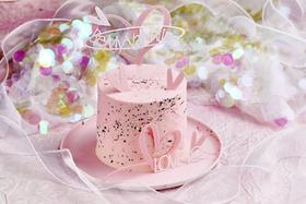 BE MY VALENTINE（树莓玫瑰草莓奶油蛋糕）