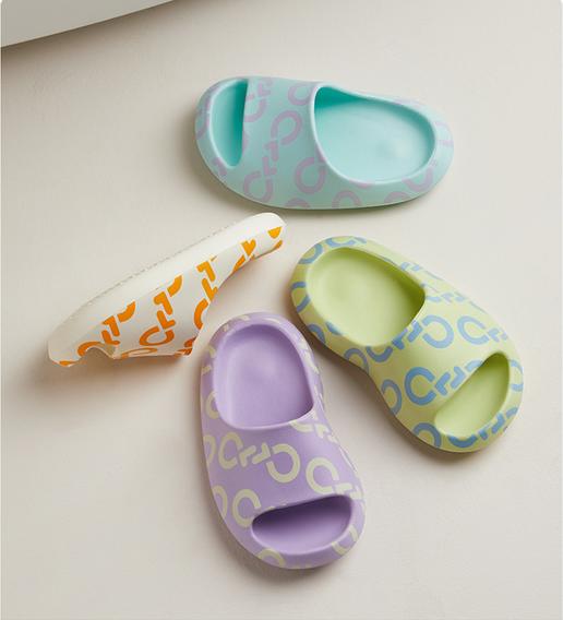朴西儿童拖鞋超萌可爱室内居家小孩子女宝宝凉拖浴室洗澡防滑软底颜色随机适合3~7岁小孩 商品图3