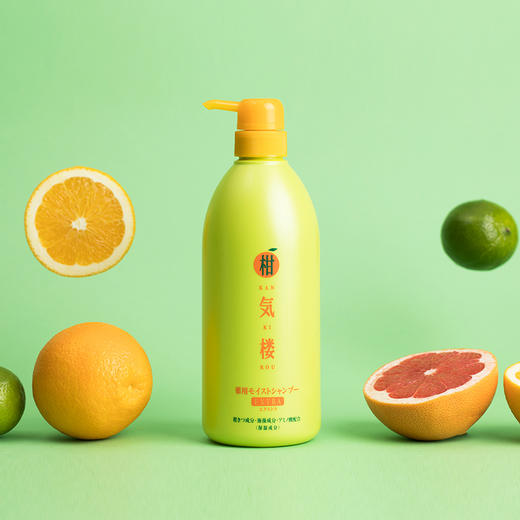 柑气楼 柑橘滋养 无硅油控油洗发露 725g 商品图6