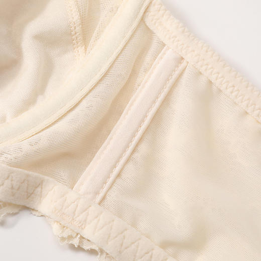 金三塔 女真丝蕾丝文胸NZFBD307 商品图4