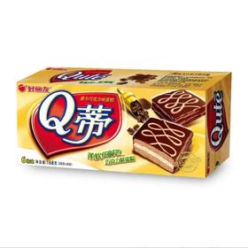 好丽友Q蒂摩卡巧克力味蛋糕168g