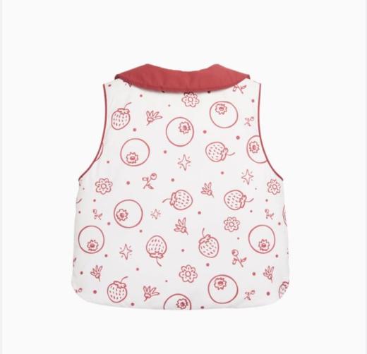 【2023新款】兔兔小布印花草莓口袋马甲 商品图4