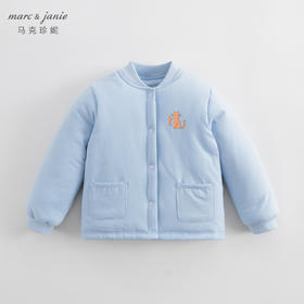 【保暖杜邦棉】马克珍妮冬装新款男女童棒球领内胆上衣231172