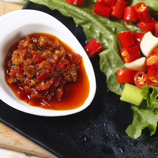 德有邻陕西特产秦椒鲜辣椒酱 商品图1