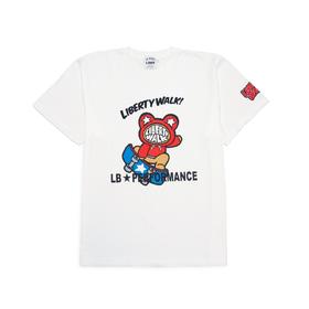 LBWK Skateboard KUMA Tee 黑/白TEE