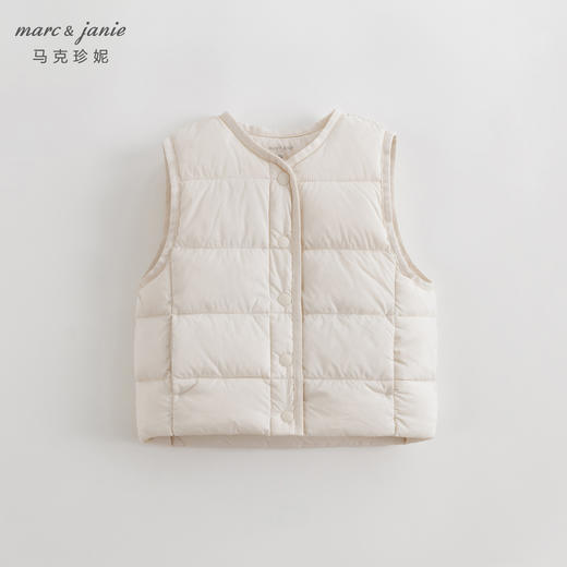 【三防】马克珍妮冬装新款 男女童超轻保暖羽绒马甲 231280 商品图4