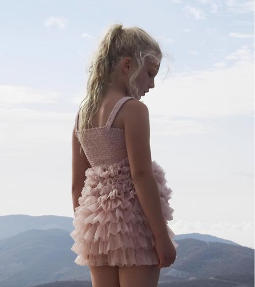 【非质量问题不退换】荷兰Dolly女童短裤外穿夏季薄款网纱公主蓬蓬裙 商品图1