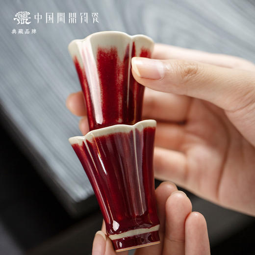 问鼎钧瓷梦鼎系列宴清都套组  素娥杯 商品图1