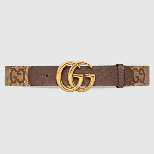 【一】GUCCI 古驰 女士 GG Marmont系列 超级双G宽版腰带 混色 400593 UQLAC 2572 商品图0
