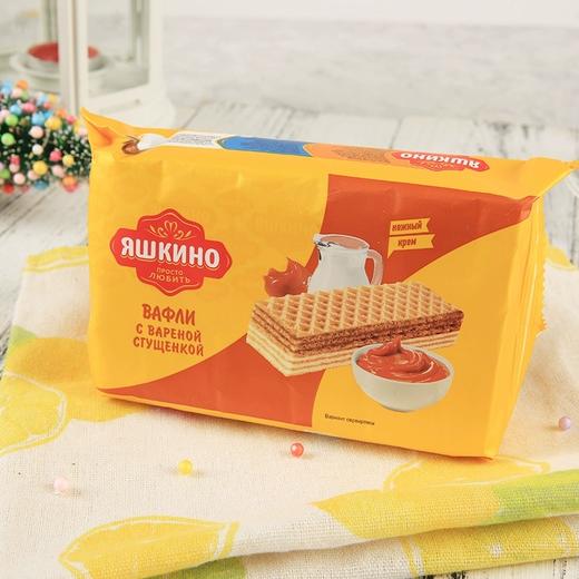 【中欧班列精选】WWJ俄罗斯KDV巧克力坚果青柠奶油炼乳榛子酱风味威化200g/袋 商品图11