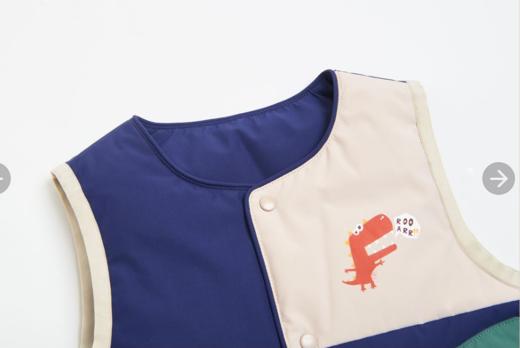 【2023新款】兔兔小布恐龙印花撞色马甲 商品图5