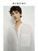 HIDEMI 极简简约经典设计感圆领宽袖大廓形衬衫 商品缩略图6