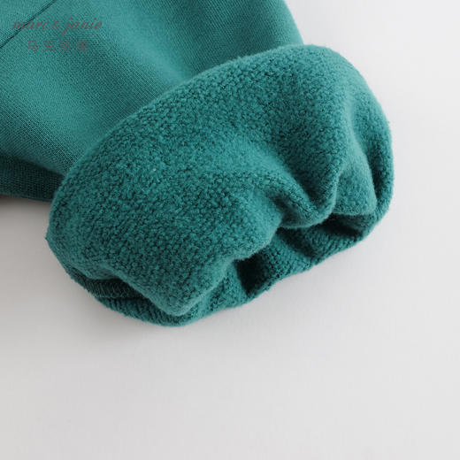 马克珍妮秋装新款 女童拼接碎花下摆宽松卫衣 儿童上衣231603 商品图5