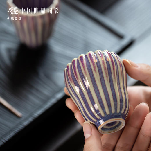 问鼎钧瓷梦鼎系列佛手瓜对杯 商品图3