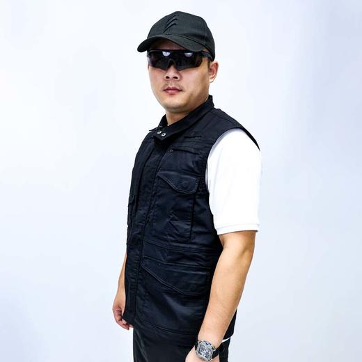 鹰爪捕猎者战术功能多装载男士耐磨防水防风夹克马甲多口袋拉链无袖户外运动钓鱼 商品图1