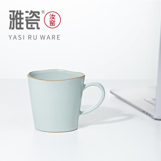 汝窑自由杯  办公杯 商品图2