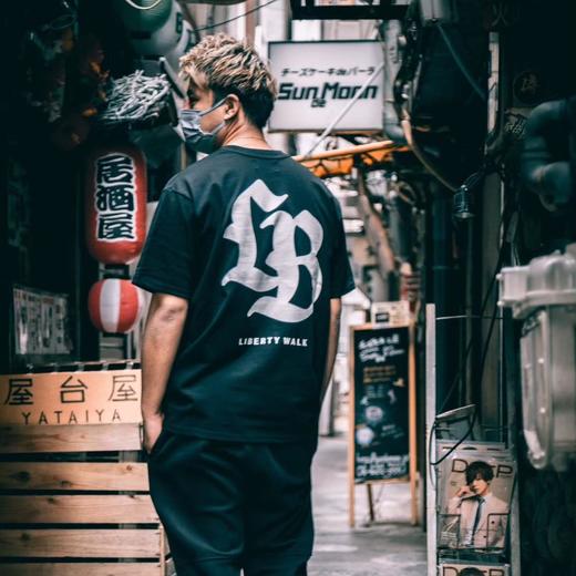 LBWK T-shirt 黑/白TEE 商品图8