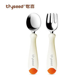 世喜3D不锈钢叉勺