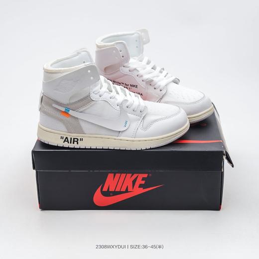 乔丹AJ1 OFF   OW联名男女高帮篮球鞋 商品图2