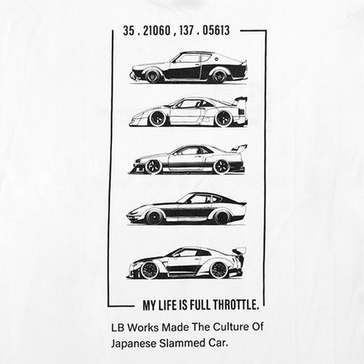 LBWK Slammed Car Big Tee 黑/白TEE 商品图5
