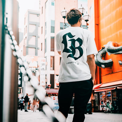 LBWK T-shirt 黑/白TEE 商品图5