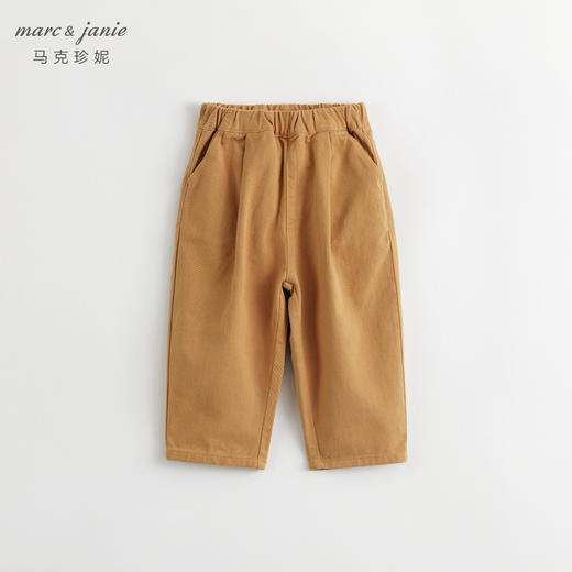 马克珍妮秋装新款 男童纯棉宽松牛仔萝卜裤 儿童裤子231675 商品图2