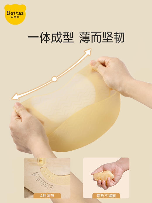 贝肽斯宝宝吃饭围兜婴儿围嘴辅食饭兜超软硅胶儿童防水防油饭罩衣 商品图4