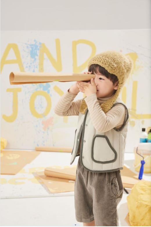 【2023新款】兔兔小布竖绗线撞色包边马甲 商品图1