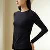 【桑蚕丝+莫代尔】金三塔女士绢丝莫代尔氨纶打底衫NZFDC721 | 轻盈贴肤、舒适不紧绷、面料柔软细腻、贴合身体曲线、包容多种身形 商品缩略图4