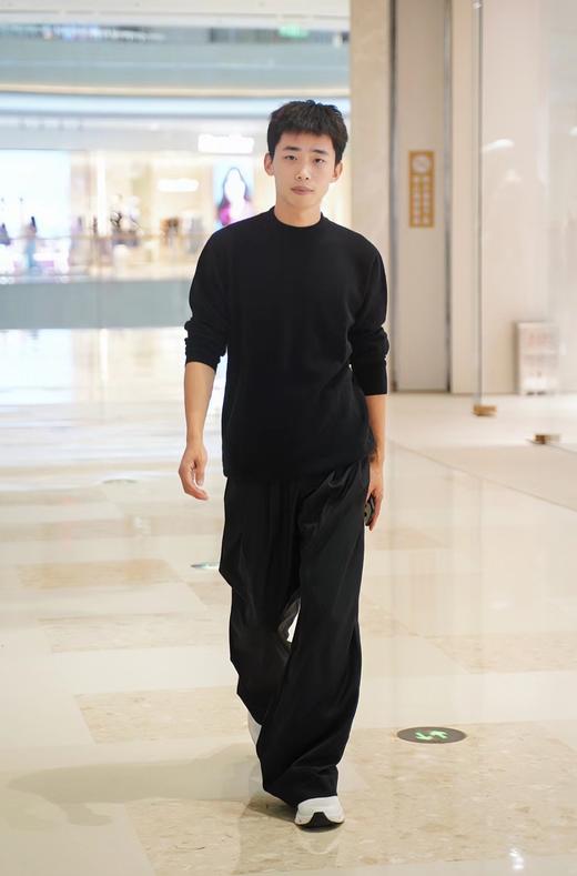 现货【清仓不退不换】臣禾男士圆领30%羊绒70%羊毛针织衫  H233090558 商品图3