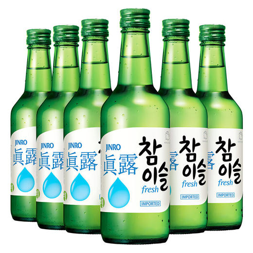 真露 竹炭酒烧酒16.5度 360ml*1瓶/6瓶 商品图2