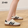 ZHR拼接德训鞋女2023新款透气百搭网面休闲鞋ins时尚复古板鞋 商品缩略图5