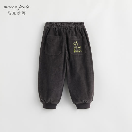 马克珍妮秋装新款 男童全棉灯芯绒束脚长裤 儿童裤子231975 商品图3