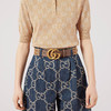 【一】GUCCI 古驰 女士 GG Marmont系列 超级双G宽版腰带 混色 400593 UQLAC 2572 商品缩略图3