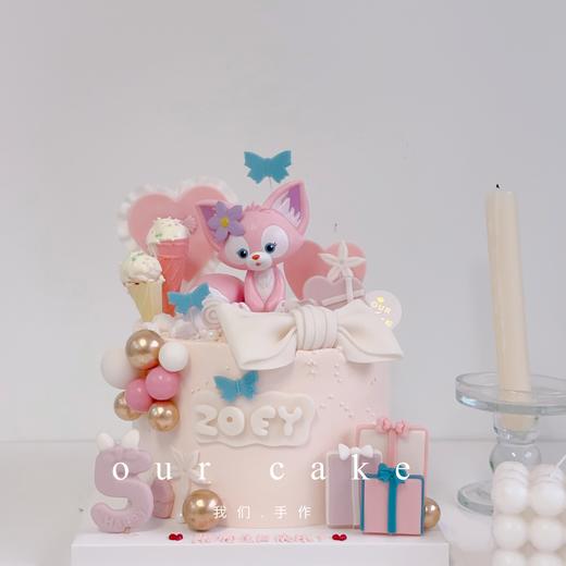 迪士尼琳娜贝儿玩偶蛋糕-低糖处理无添加 商品图0