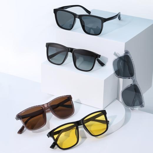 普莱斯太阳镜PS7061 抢镜复古方框 TAC偏光进口板材 五色可选 商品图3