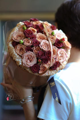 #2023. 8.22七夕# 卡布奇诺复古色小香风花束