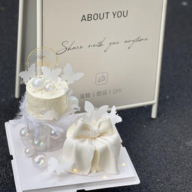 双层翻糖蝴蝶结-仙女款