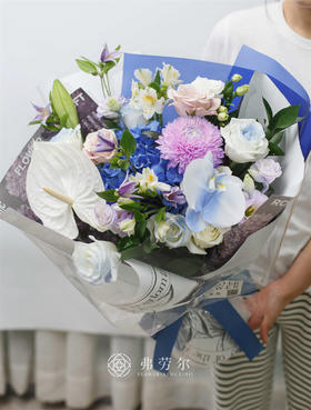 七夕玫瑰【梦幻蓝】系列