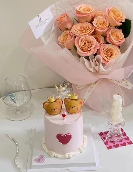 爱意情侣小熊（前面桃心蜡烛不同） 商品图1