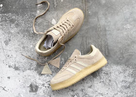 夏季特惠💰360 Adidas x Clarks Originals x Ronnie Fieg 三层原厂进口生胶组合大底