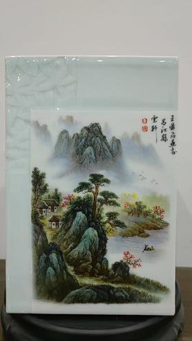 晴川揽胜四方镶器