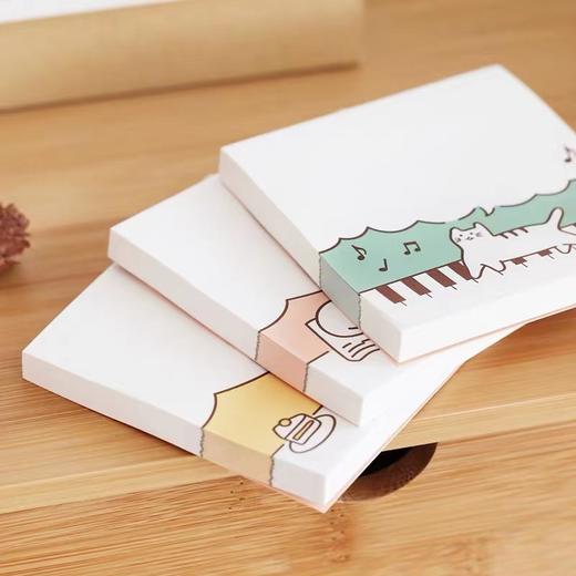 晨光文具卡通便利贴优事贴可爱猫狗办公标记贴n次贴记事便条便签本子告示贴1本 商品图3