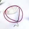 红宝石项链-切割面项链 商品缩略图0