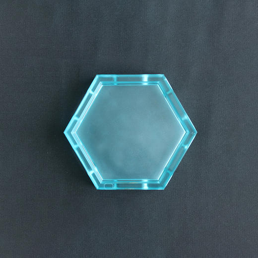 心缘堂 琉璃-六方盘 琉璃香盘线香茶台壶承紫砂壶托茶道配件 商品图4