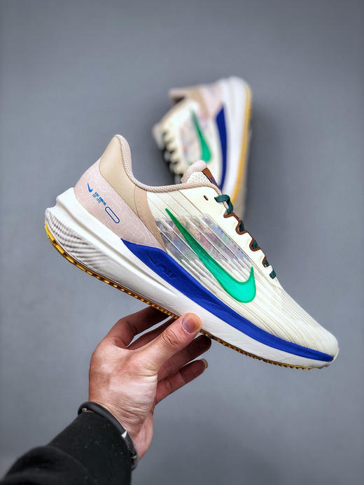 夏季特惠💰330 Nike Air Winflo 9 温弗洛9代低帮贾卡面料轻盈透气休闲运动跑步鞋 商品图3