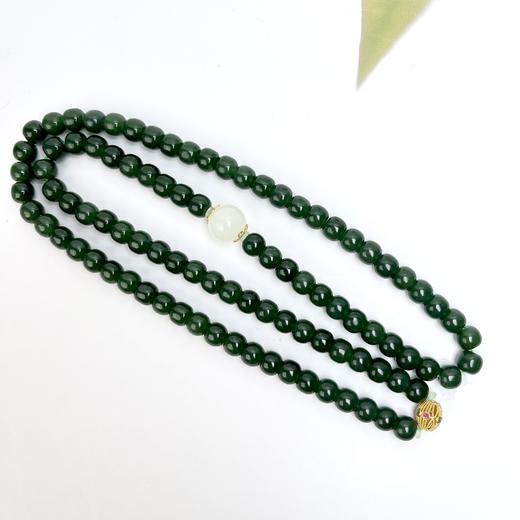 27217-18K碧玉老型约5*6mm项链 商品图0