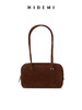 HIDEMI 麂皮波士顿两用包 可手提可腋下肩背 棕色/黑色/深咖色 商品缩略图10